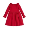 Hope & Henry Girls' Long Sleeve Ruffle Trim Knit Dress, Toddler -Hope & Henry Sales GUEST e72e0ae8 1820 47ef ba2b c534ab5ef075 1