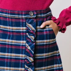 Hope & Henry Girls' Flannel Pull-On Ruffle Skirt, Kids -Hope & Henry Sales GUEST e927af39 a9f9 41e6 bba1 3c29b013484e 1