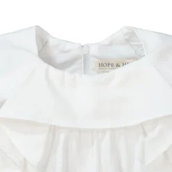 Hope & Henry Girls' A-Line Ruffle Top, Toddler