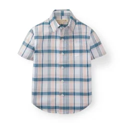 Hope & Henry Boys' Poplin Short Sleeve Button Down Shirt, Kids -Hope & Henry Sales GUEST f50683b3 7d31 4acd 8db5 068ebdc34727