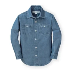 Hope & Henry Boys' Chambray Button Down Shirt, Infant -Hope & Henry Sales GUEST f55c50cf 49be 43d1 b709 c5a9e78cfc19