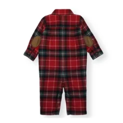 Hope & Henry Baby Organic Cotton Boy Layette Long Sleeve Button Front Romper, Infant -Hope & Henry Sales GUEST f5e50916 2837 4c34 973e 32af4b01a144