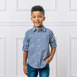 Hope & Henry Boys' Long Sleeve Stretch Poplin Roll-Up Button Down Shirt, Kids 11 Hope & Henry Boys' Long Sleeve Stretch Poplin Roll-Up Button Down Shirt, Kids -Hope & Henry Sales GUEST f7e61651 736f 4d64 ad69 d7061d8d0aec 1
