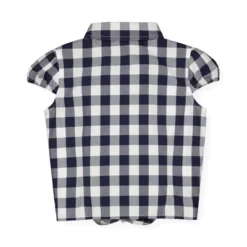 Hope & Henry Girls' Organic Cotton Tie-Front Button Down Top, Infant -Hope & Henry Sales GUEST f897e6c2 82ca 4c09 a6ab 7609eeb49672