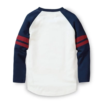 Hope & Henry Boys' Colorblock Raglan Henley, Infant 4 Hope & Henry Boys' Colorblock Raglan Henley, Infant - Image 2