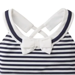 Hope & Henry Girls' Sailor Bikini Swim Set, Kids